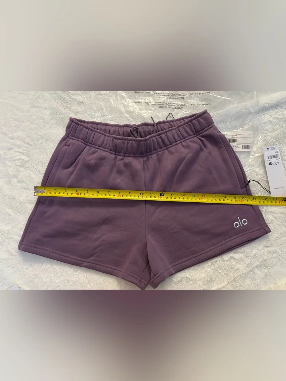 Alo Accolade Shorts Plum Kiss size medium NWT